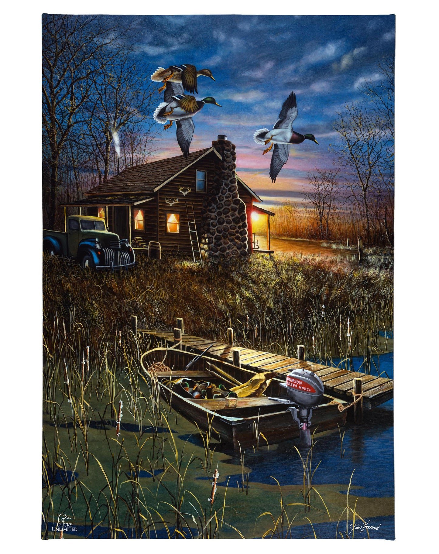 My Favorite Place Gallery Wrapped Canvas - Official Ducks Unlimited Art