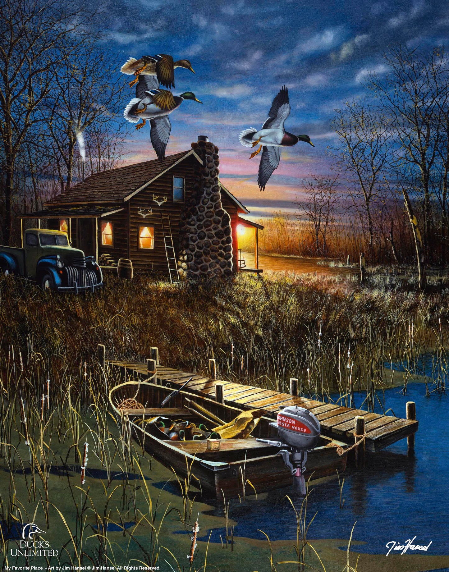 My Favorite Place Art Prints - Official Ducks Unlimited Art