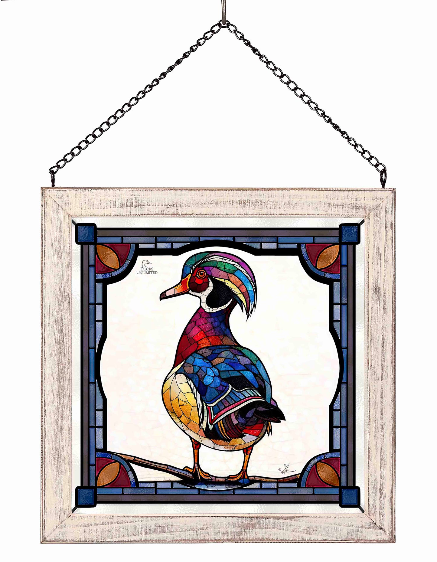 Woody Stained Glass Art - Official Ducks Unlimited Art