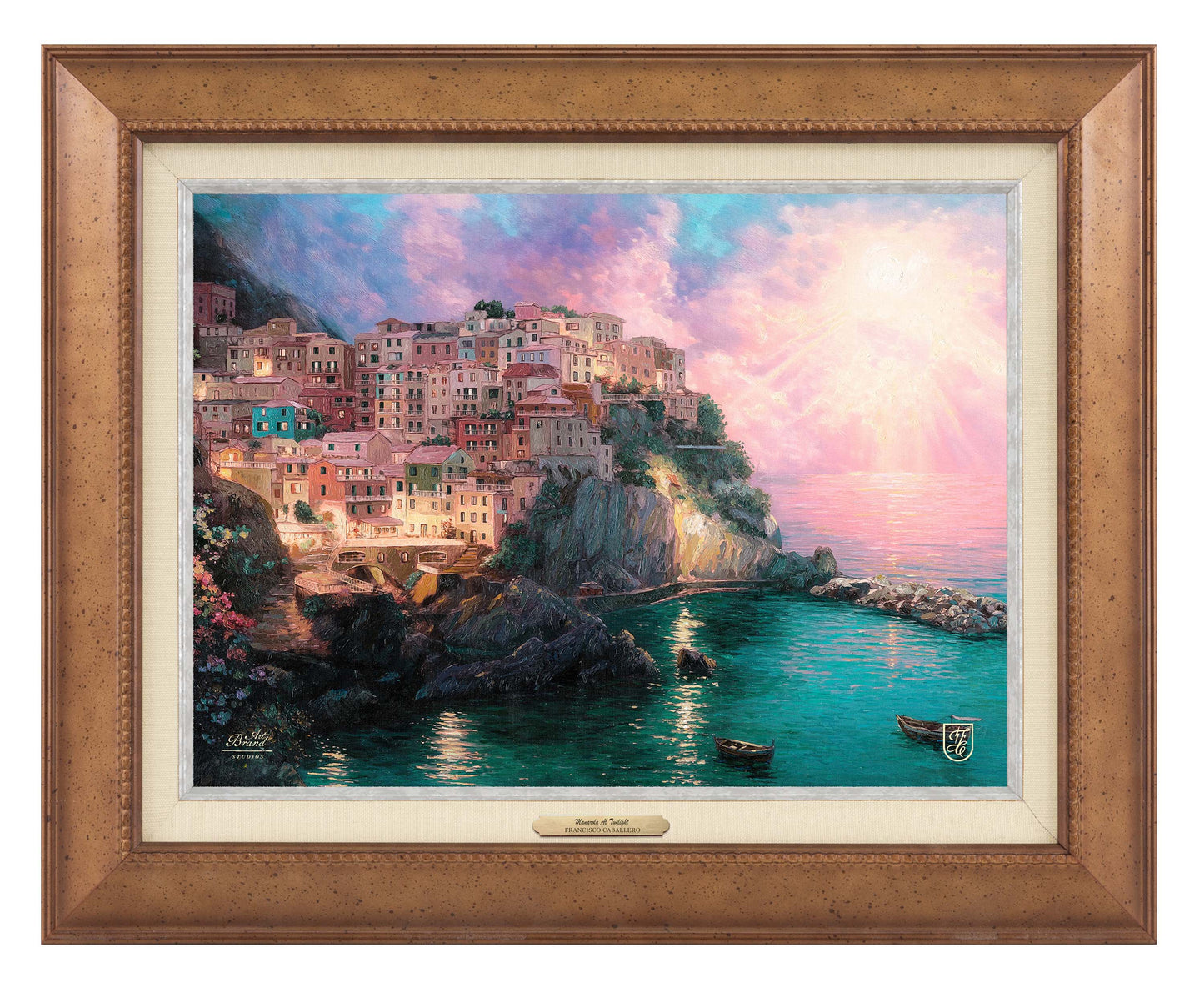 Manarola at Twilight - Canvas Classics