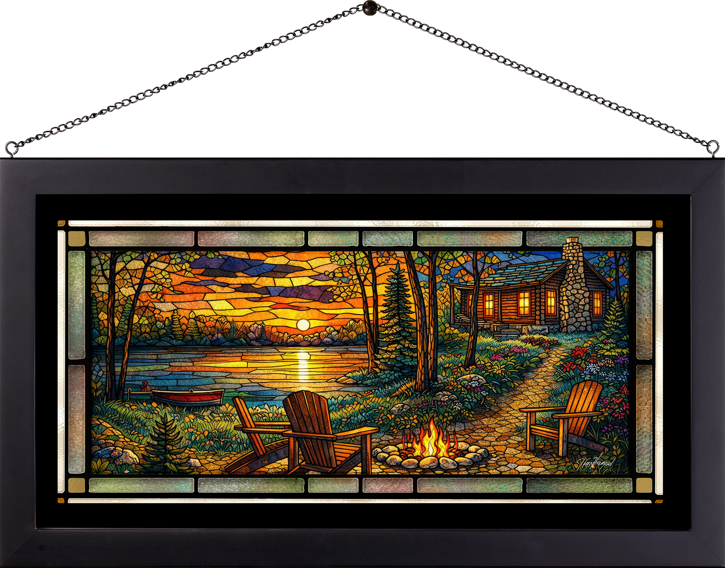 Fireside - Stained Glass Art