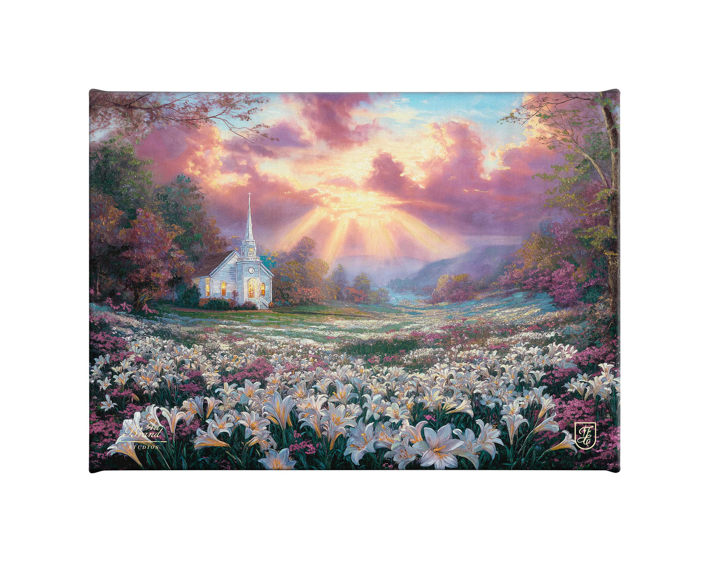Valley of Grace - 10" x 14" Gallery Wrapped Canvas