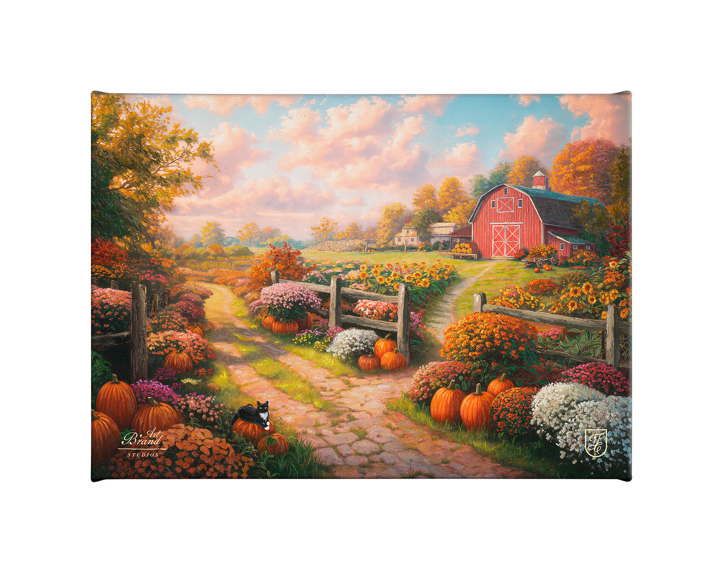 Harvest Home - 10" x 14" Gallery Wrapped Canvas