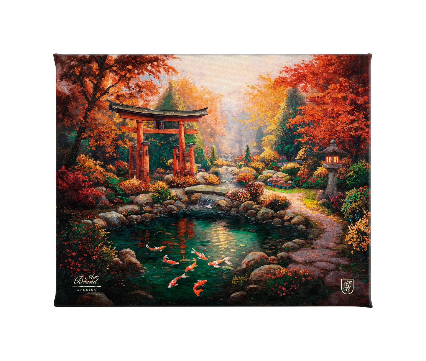 Garden of Tranquility - 8" x 10" Gallery Wrapped Canvas