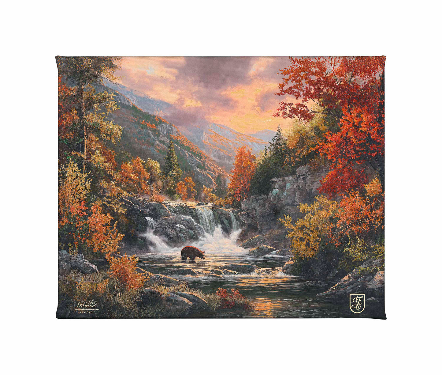 Autumn Abundance - 8" x 10" Gallery Wrapped Canvas