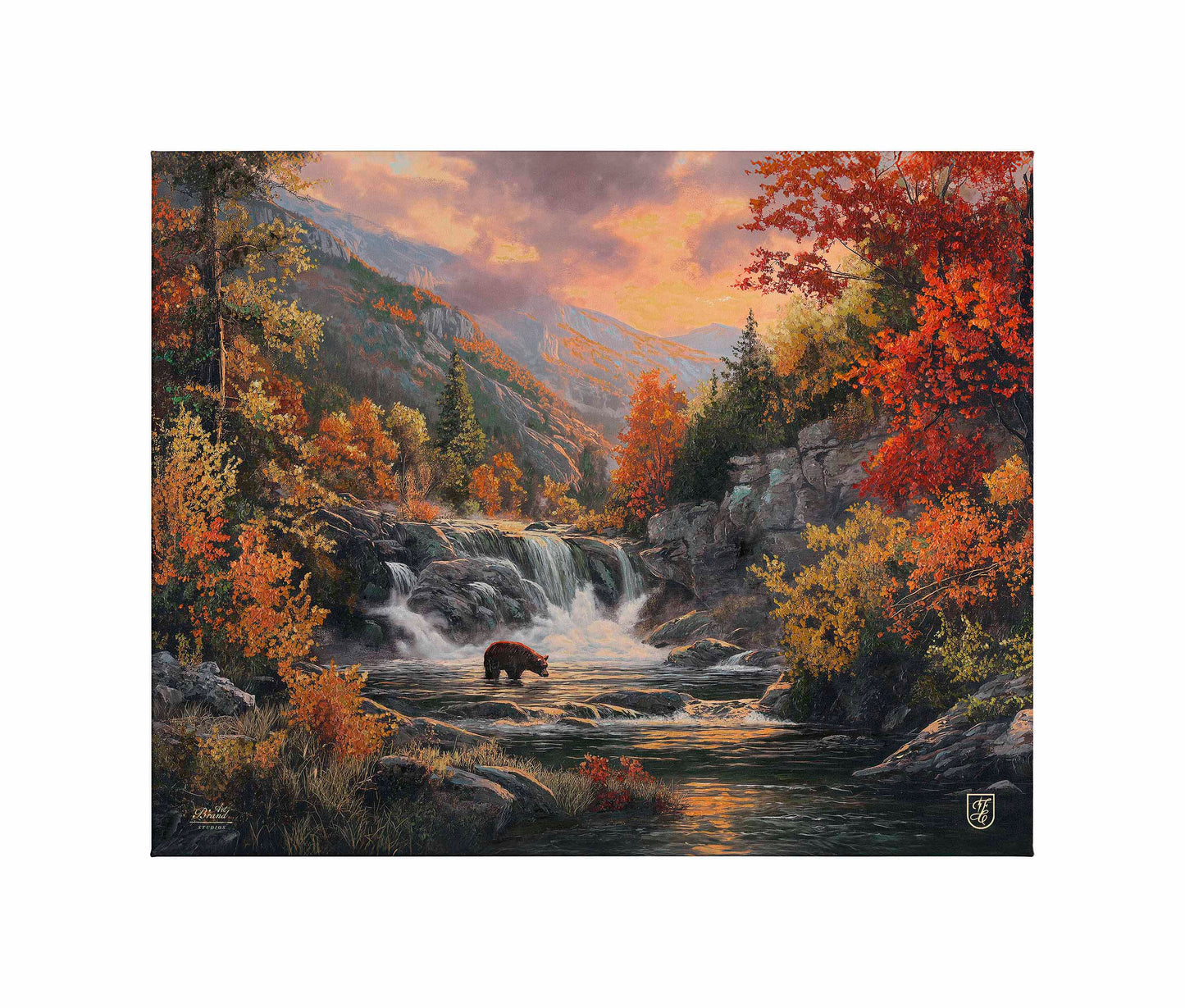 Autumn Abundance - 24" x 30" Gallery Wrapped Canvas
