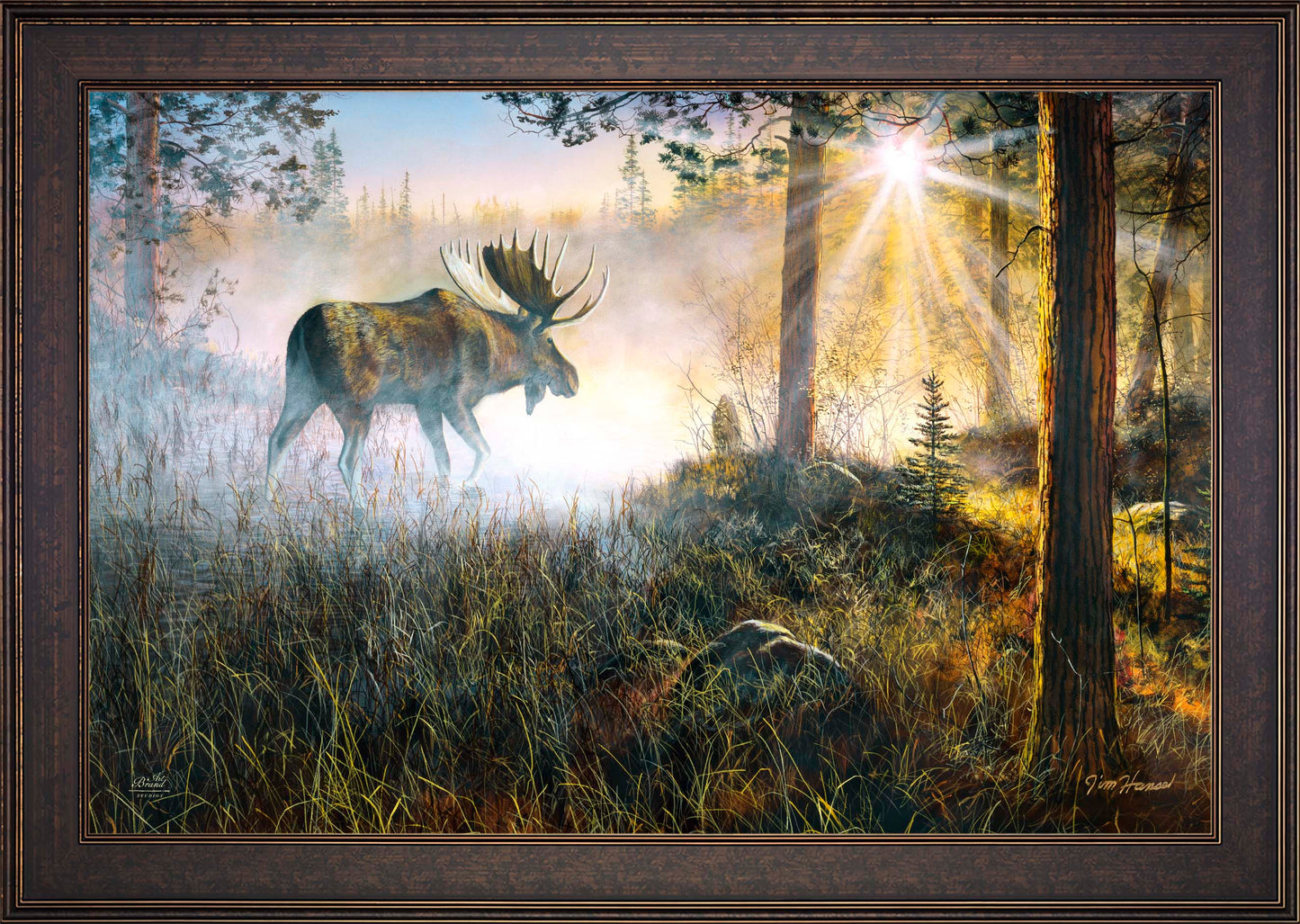 Walk In The Mist - Limited Edition Canvas