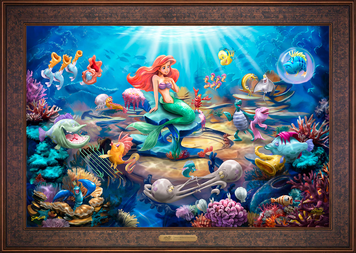 Disney's Little Mermaid Grotto Serenade - Limited Edition Paper