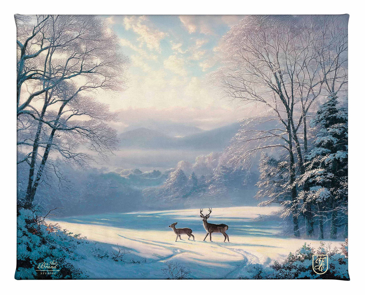 Winter's Grace - 8" x 10" Gallery Wrapped Canvas
