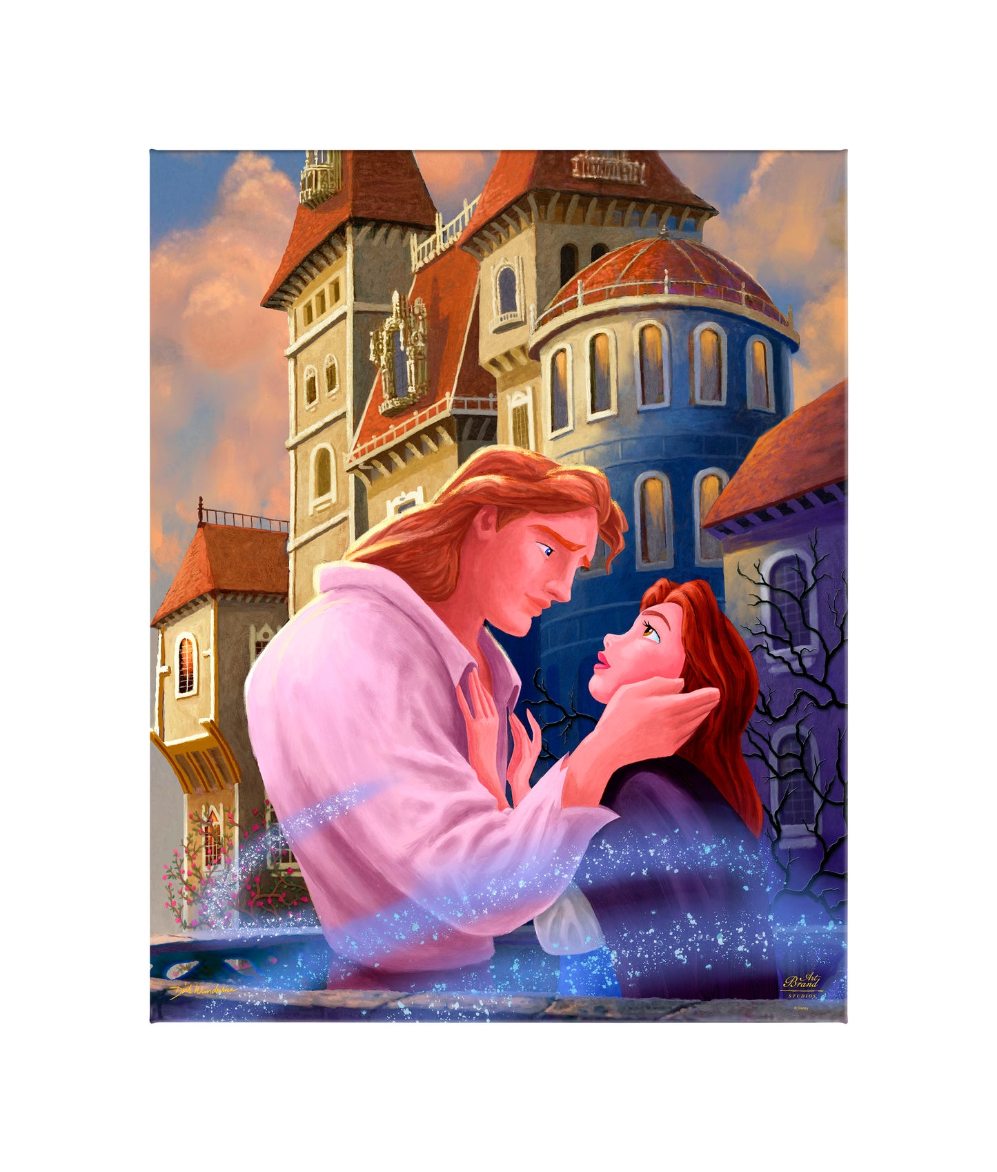 Disney's Beauty and the Beast - Love Ever After - 30" x 24" Gallery Wrapped Canvas