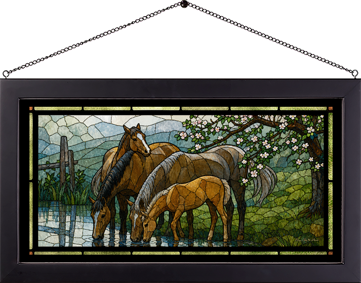 A Taste of Spring - Stained Glass Art