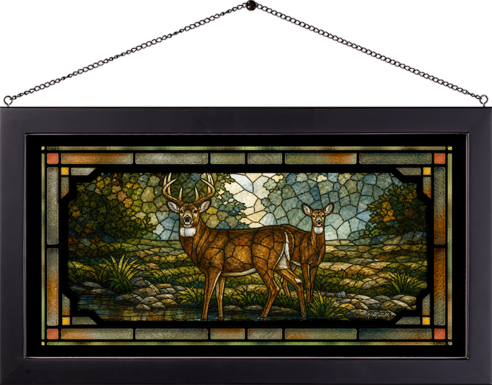 Tranquil Waters - Stained Glass Art