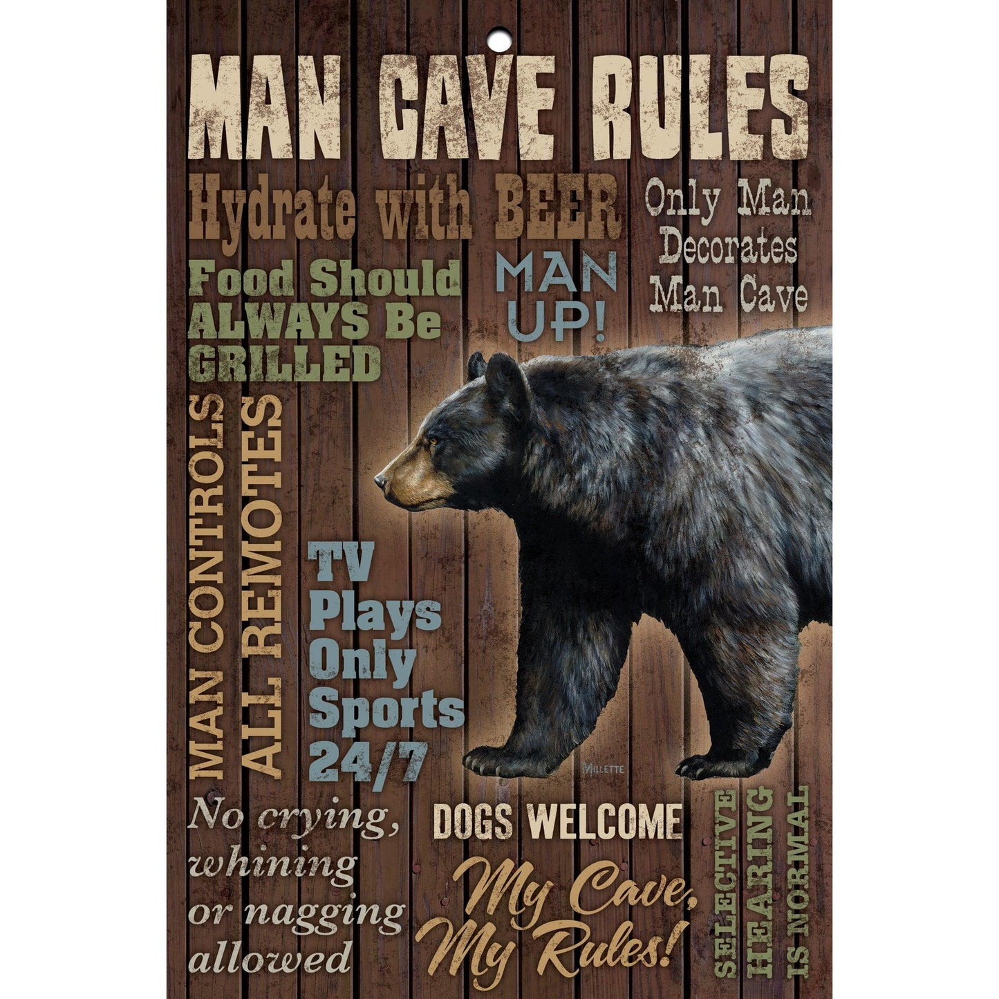 Man Cave Rules