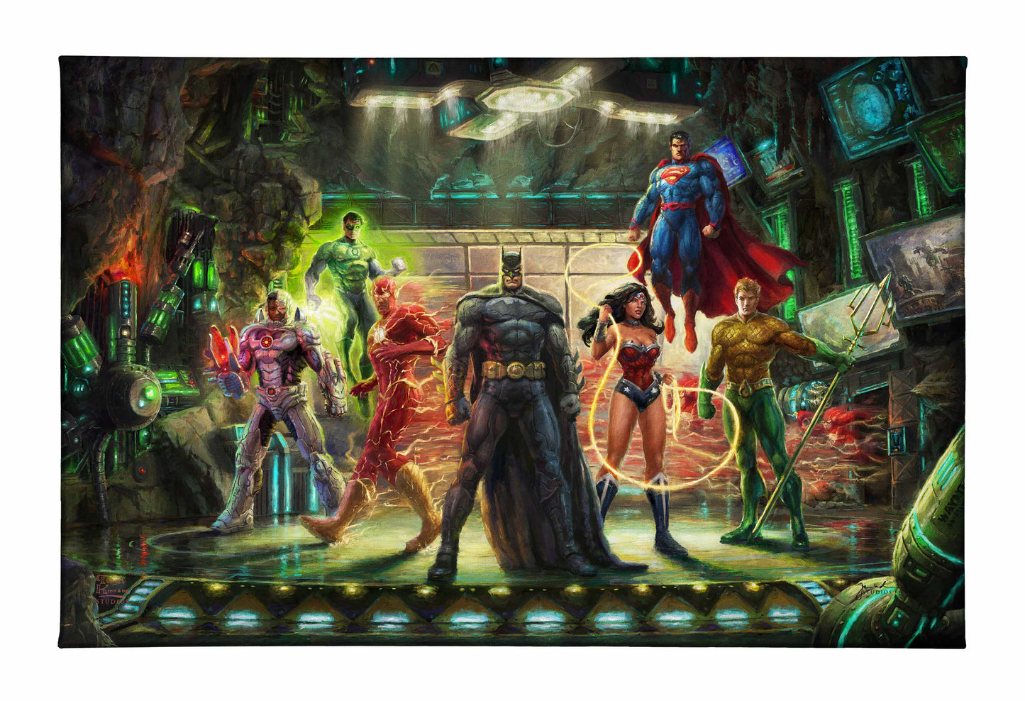 The Justice League - 16" x 24" Premier Wraps