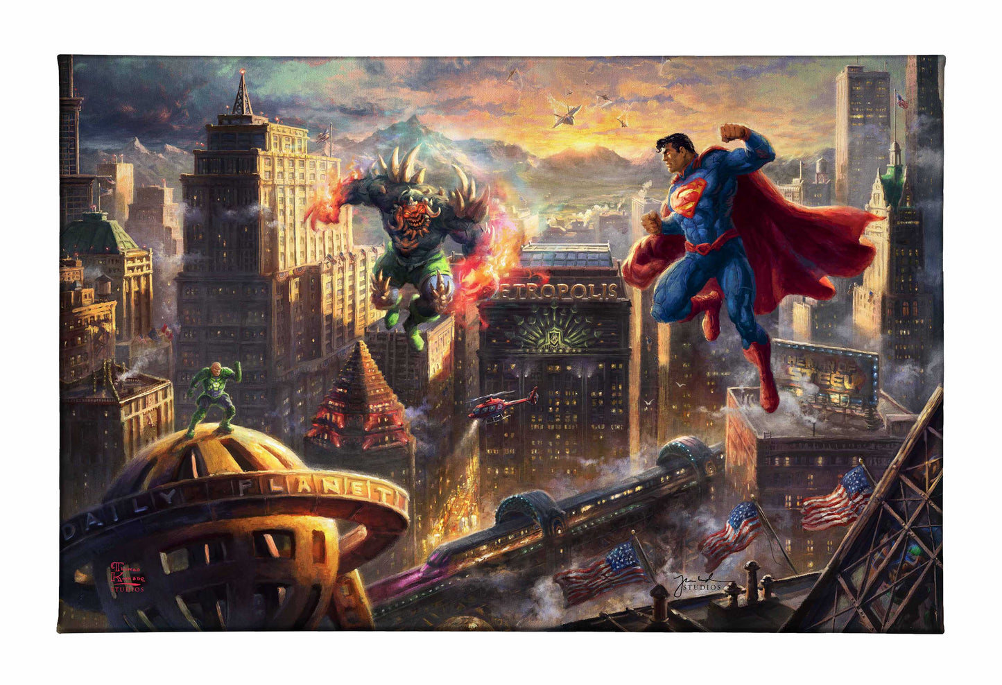 Superman - Man of Steel - 16" x 24" Premier Wraps