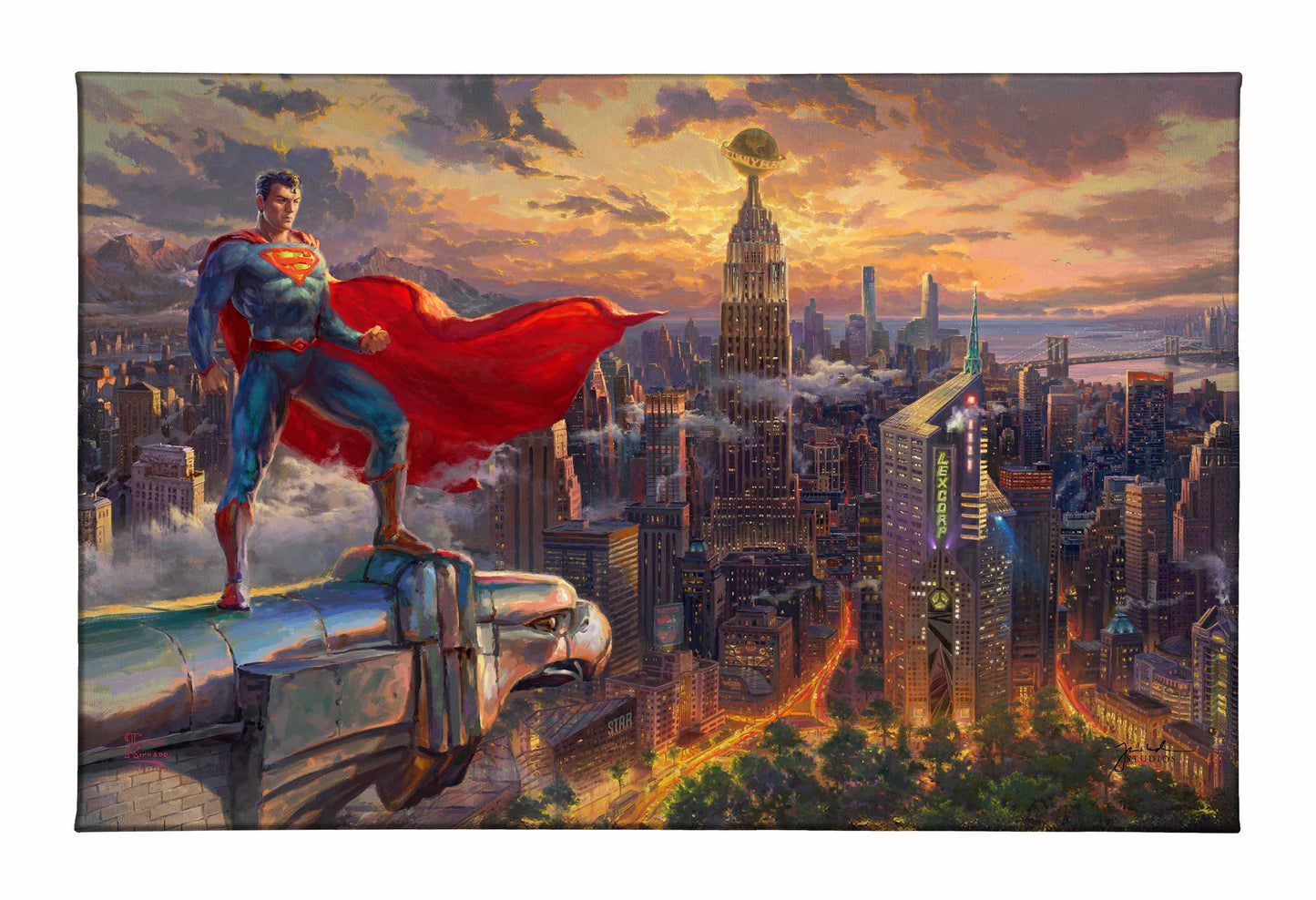 Superman - Protector of Metropolis - 16" x 24" Premier Wraps