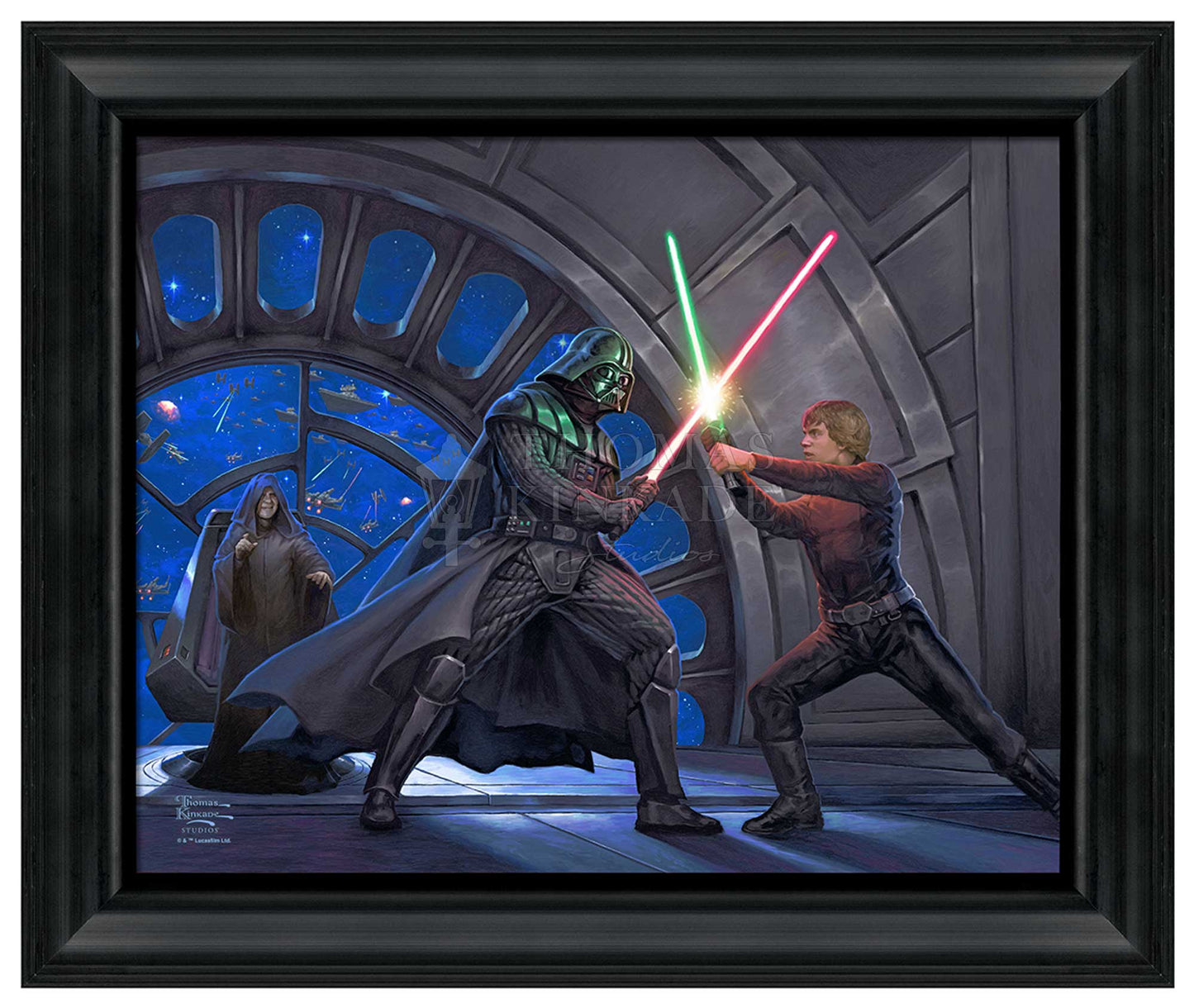 A Son's Destiny - 16" x 20" Brushstroke Vignette