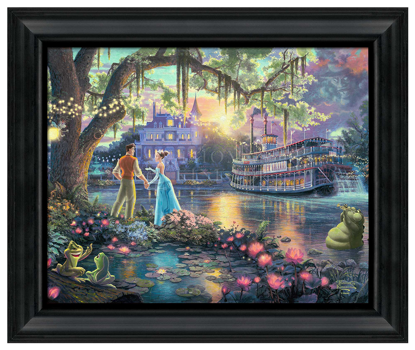 Disney The Princess and the Frog - 16" x 20" Brushstroke Vignette