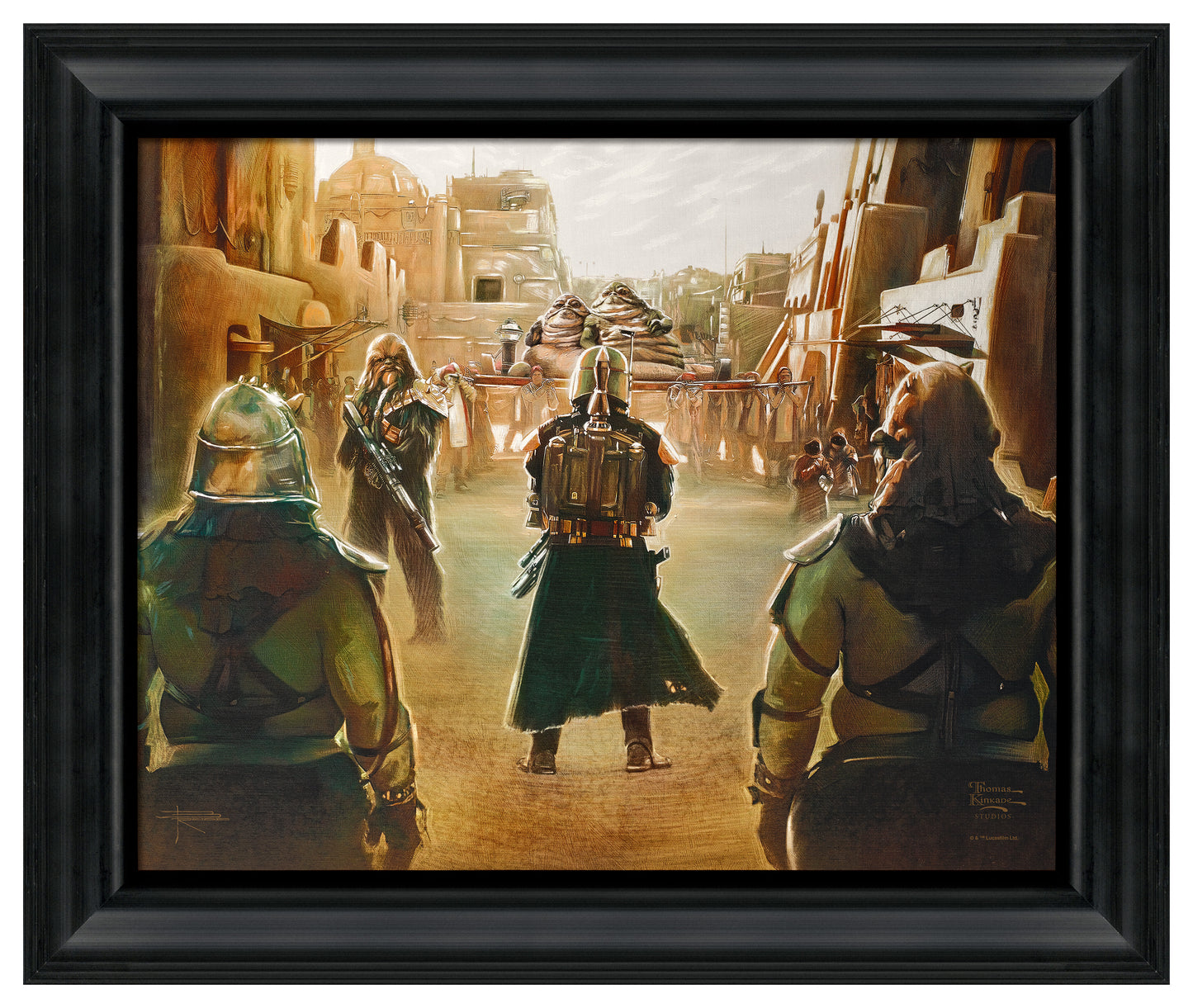 The Book of Boba Fett™ - A New Challenge - 16" x 20" Brushstroke Vignette