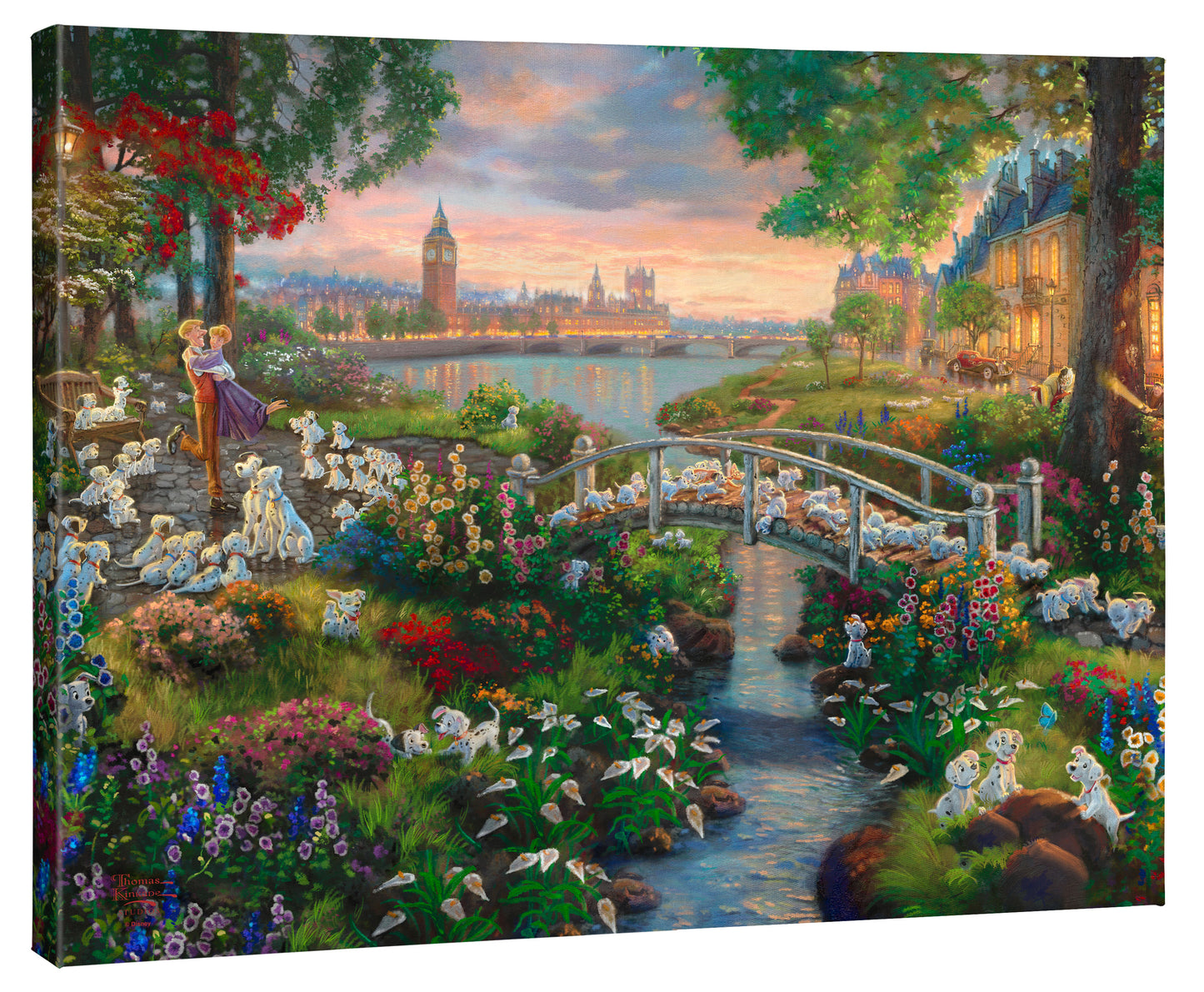 Disney 101 Dalmatians - 24" x 30" Gallery Wrapped Canvas