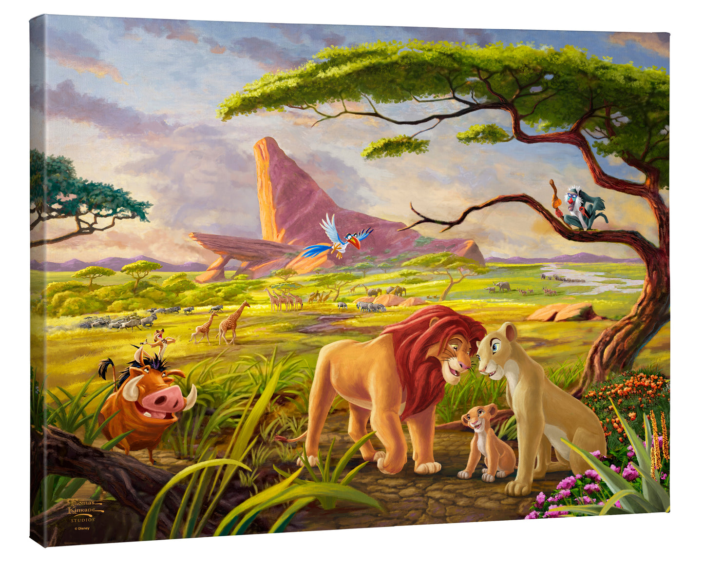 Disney The Lion King Remember Who You Are - 24" x 30" Gallery Wrapped Canvas