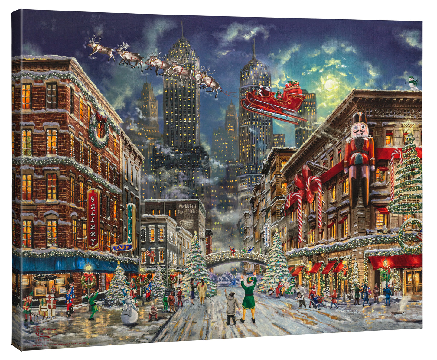 Elf™ - 24" x 30" Gallery Wrapped Canvas