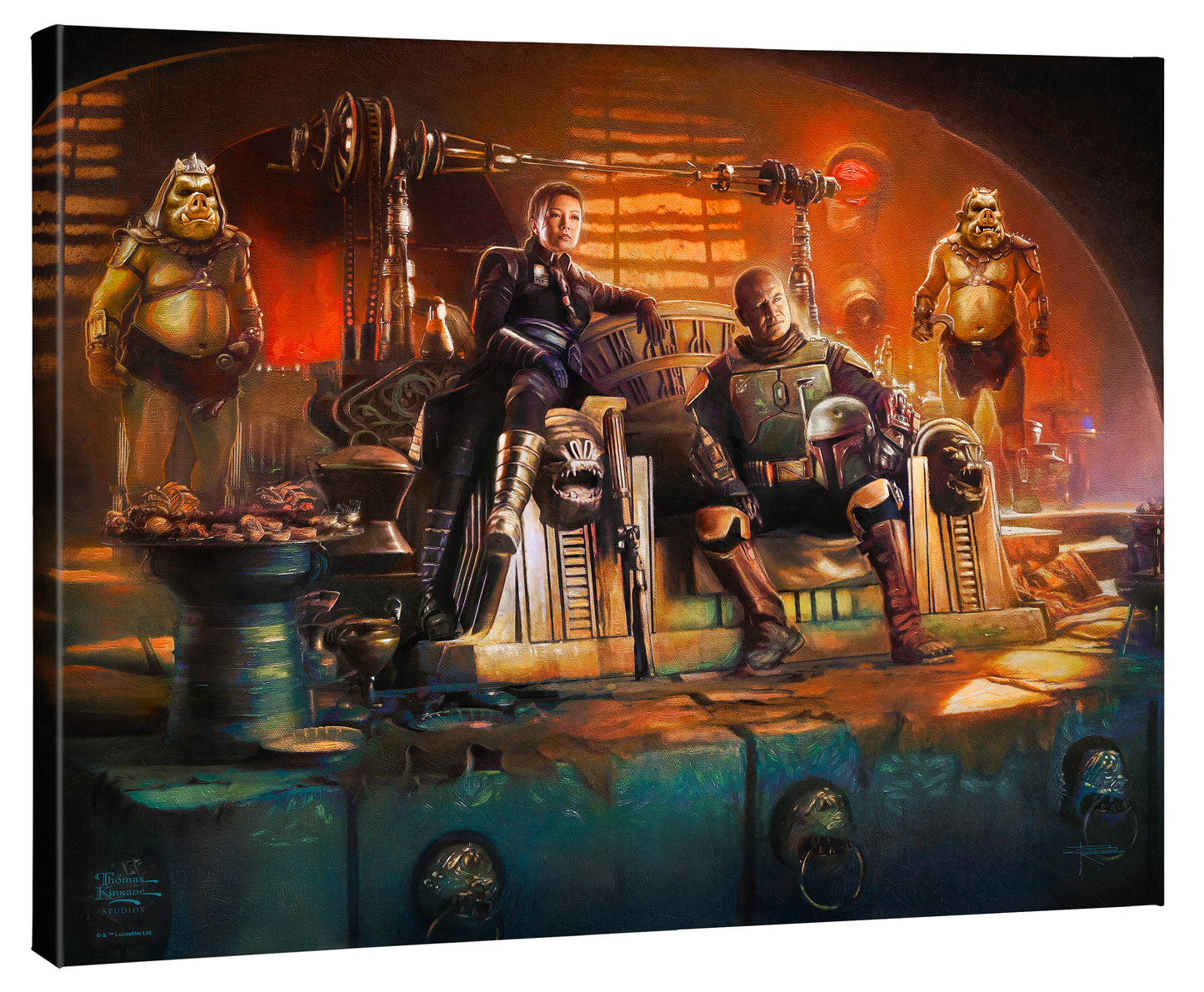 The Book of Boba Fett™ - A New Beginning - 24" x 30" Gallery Wrapped Canvas