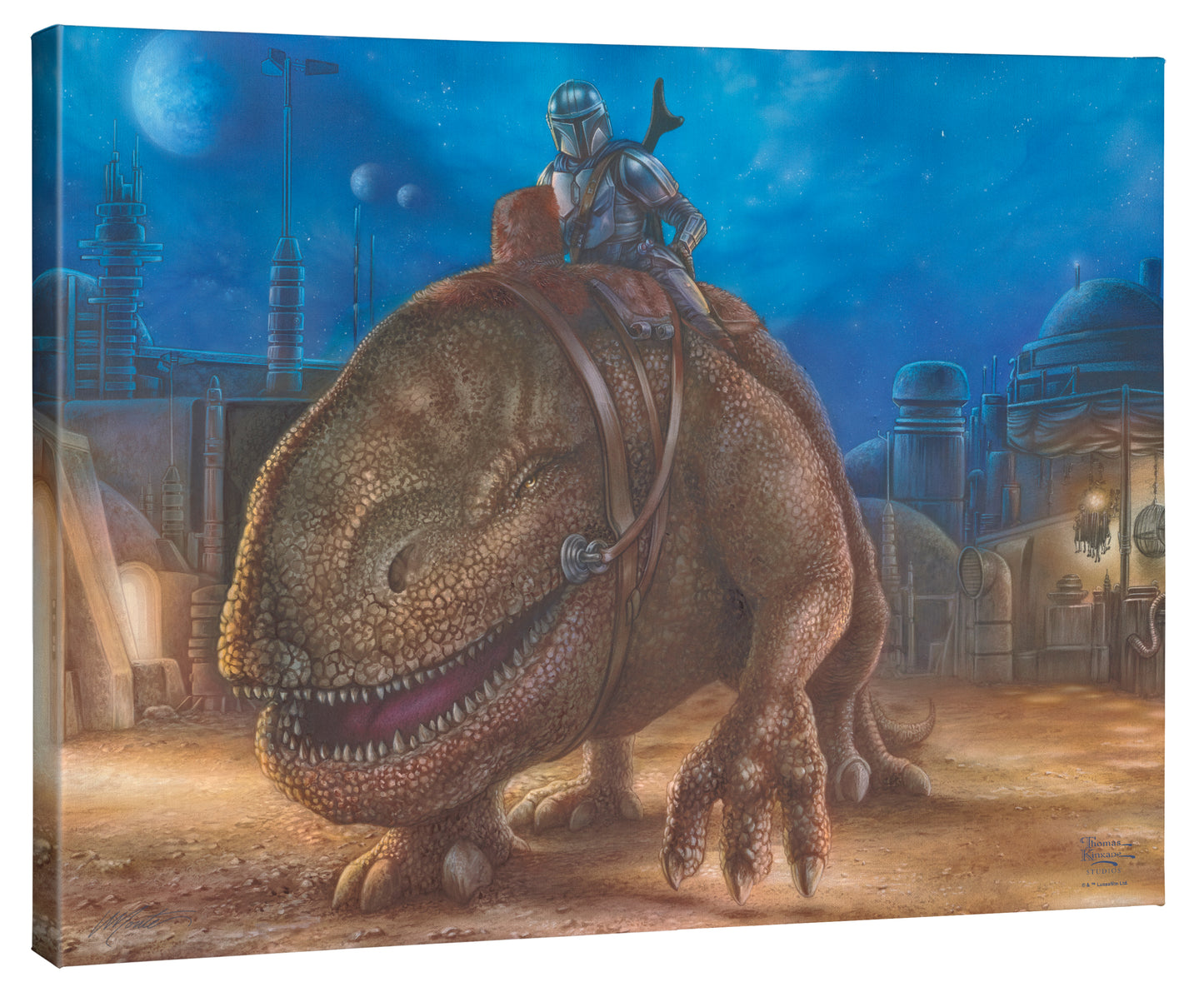 The Mandalorian™ - The Reckoning - 24" x 30" Gallery Wrapped Canvas