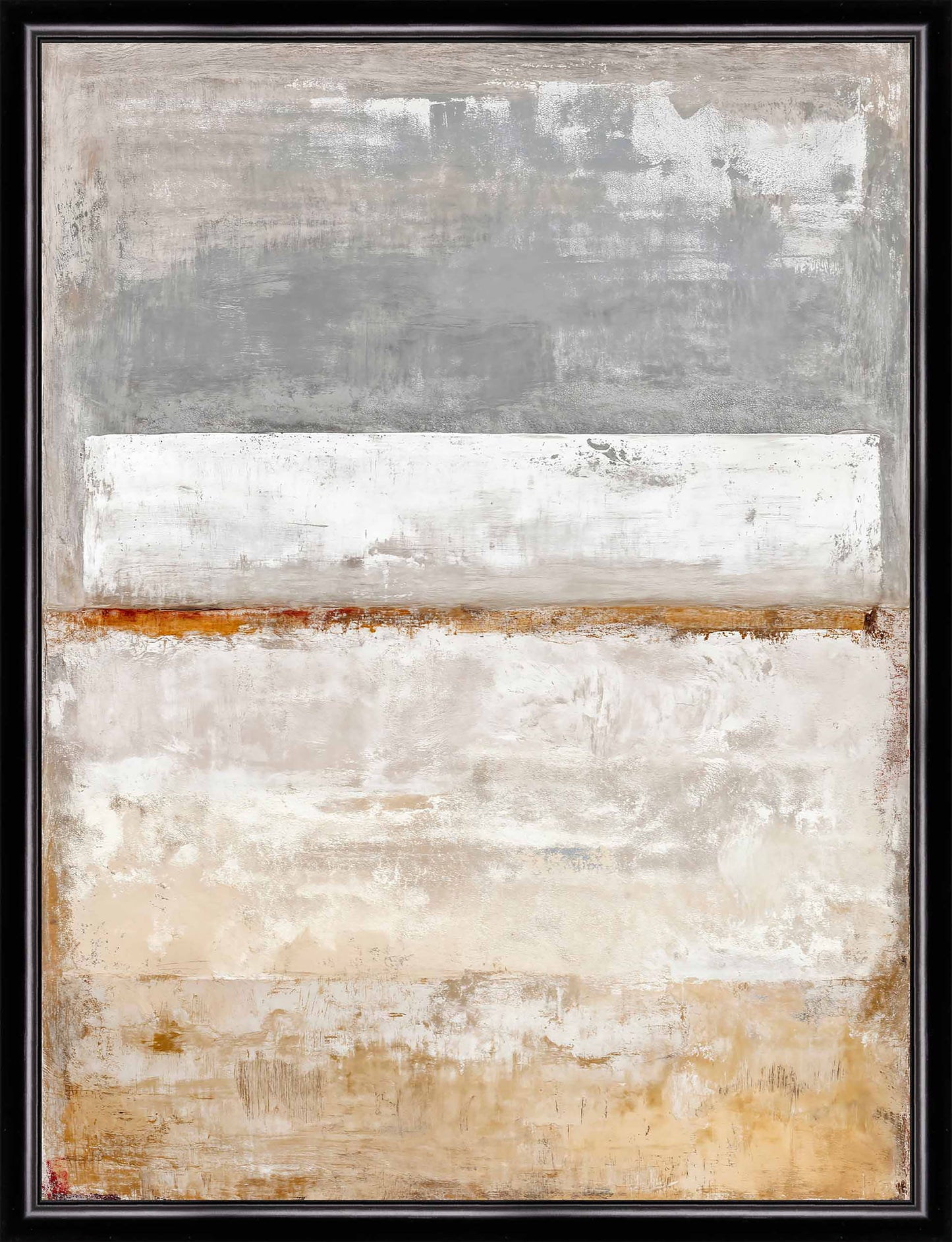 Martha Stewart Perry Street | Modern Abstract I | Framed Contemporary Textured Wall Art