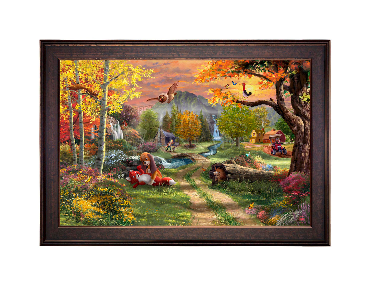 Disney The Fox and the Hound - Limited Edition Canvas