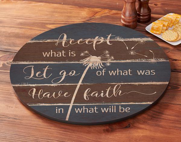 Accept, Let Go, Have Faith