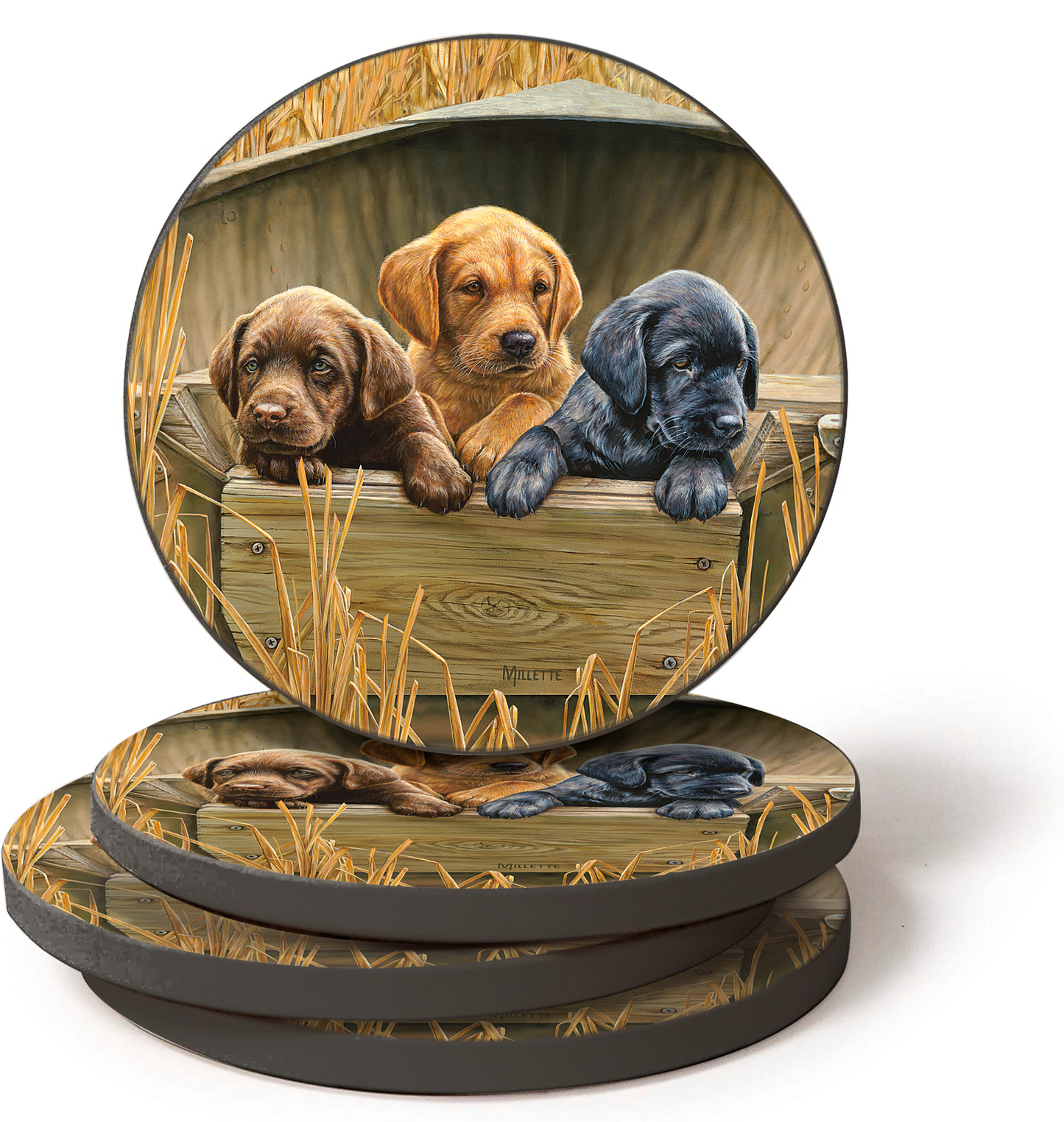 All Hands on Deck Coaster - Set of 4