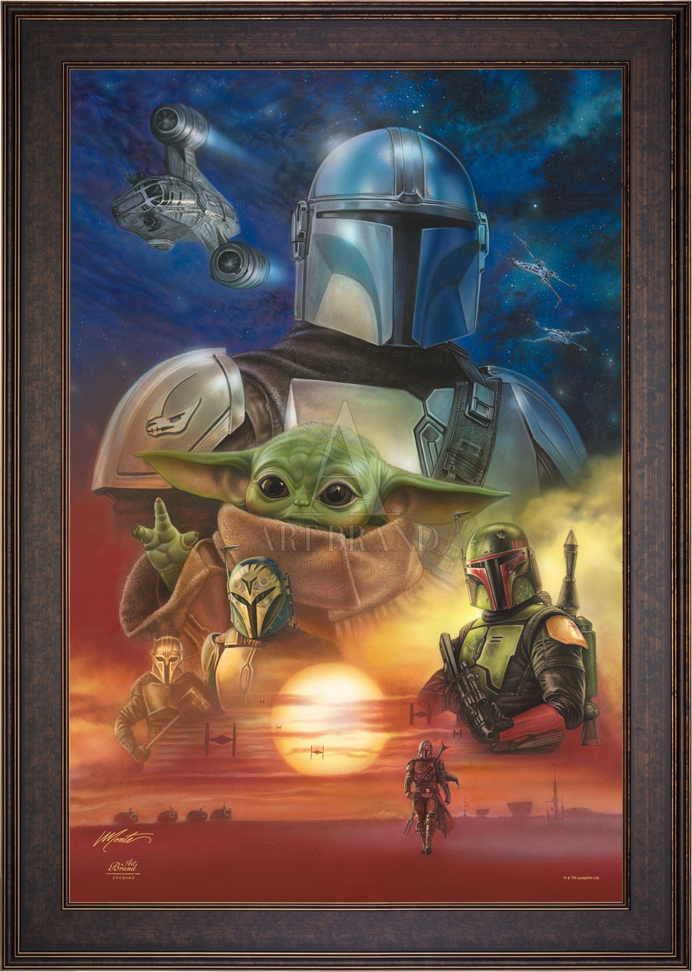 The Mandalorian™ - Code of Honor - Limited Edition Canvas