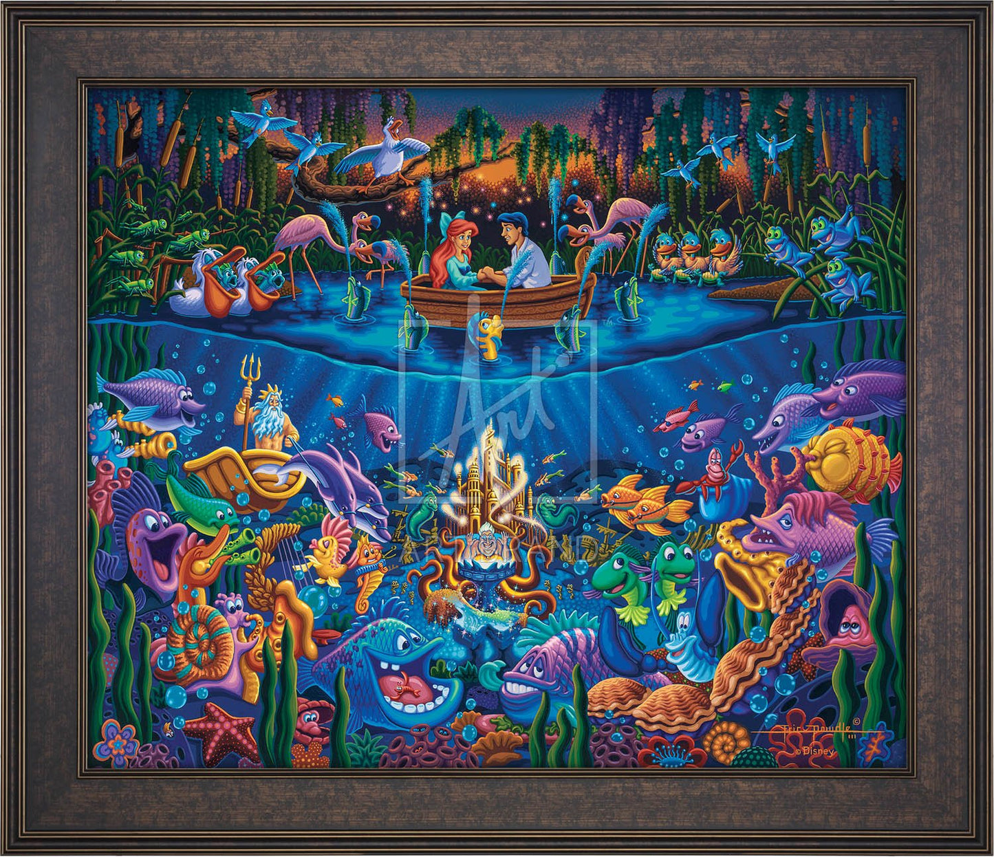 Little Mermaid - Part of Your World - Limited Edition Canvas (AP - Artist Proof)