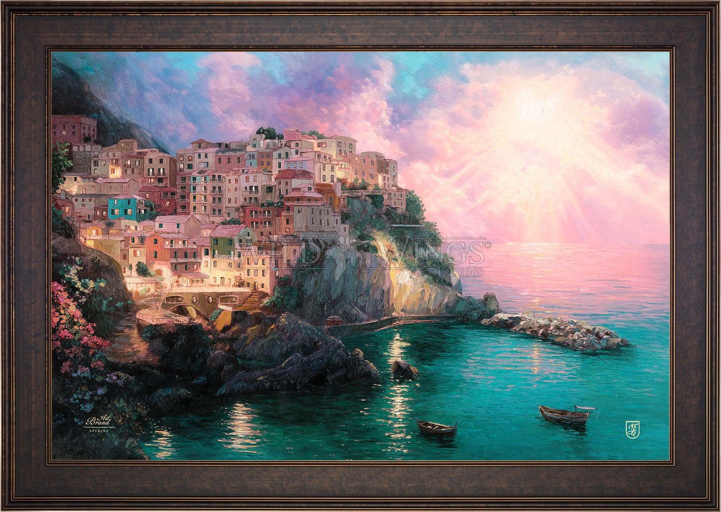 Manarola at Twilight - Limited Edition Canvas