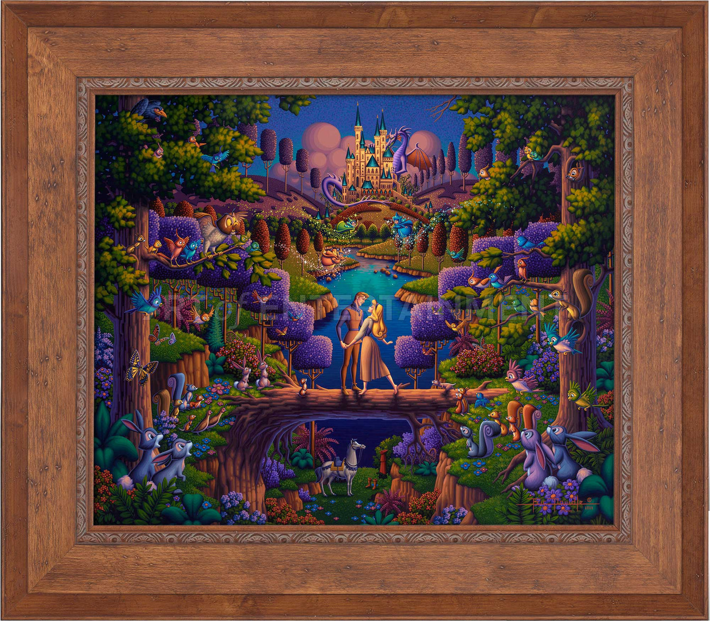 Sleeping Beauty - The Power of Love - Limited Edition Canvas (SN - Standard Numbered)