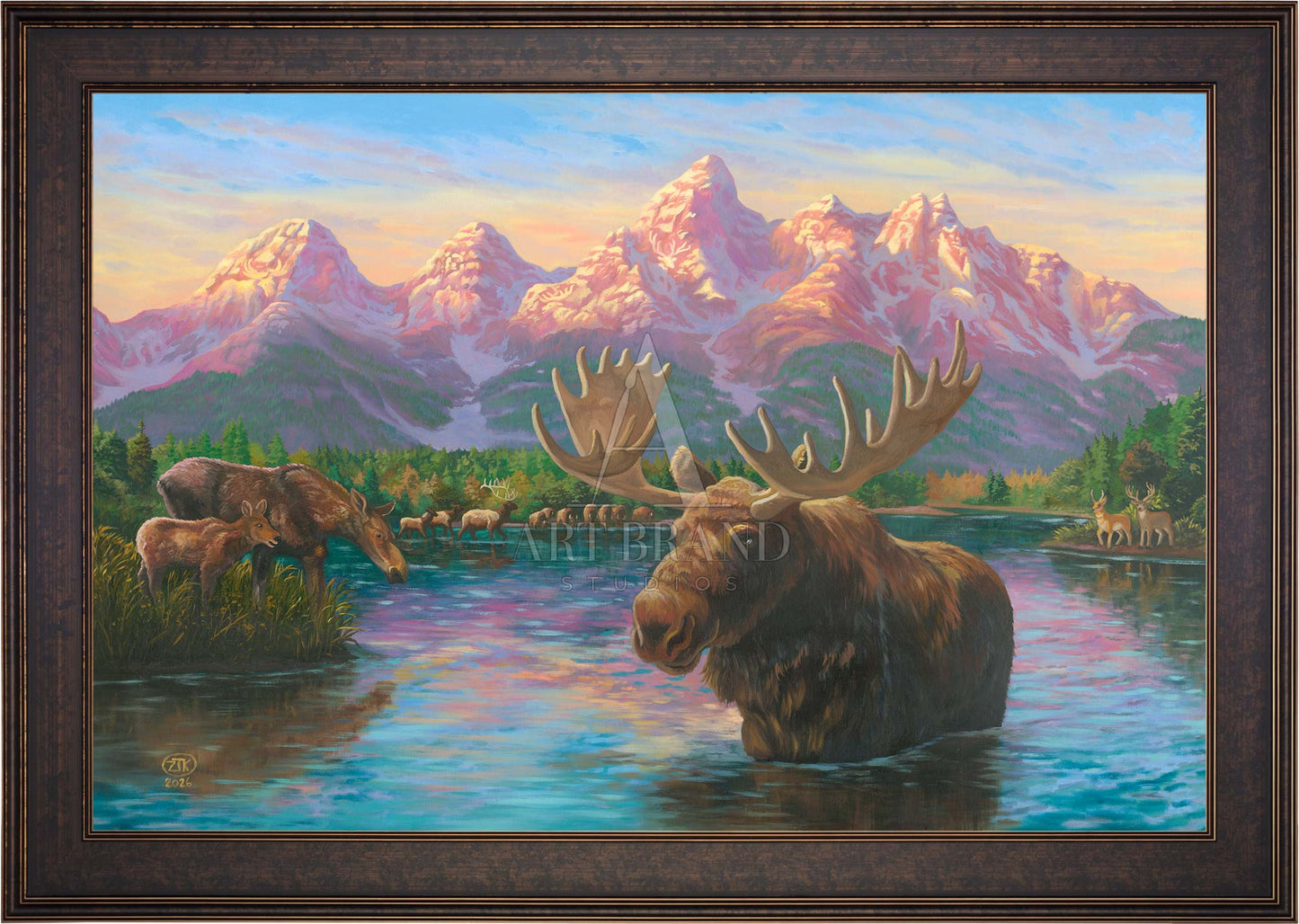 Spirit of the Grand Tetons - Limited Edition Canvas