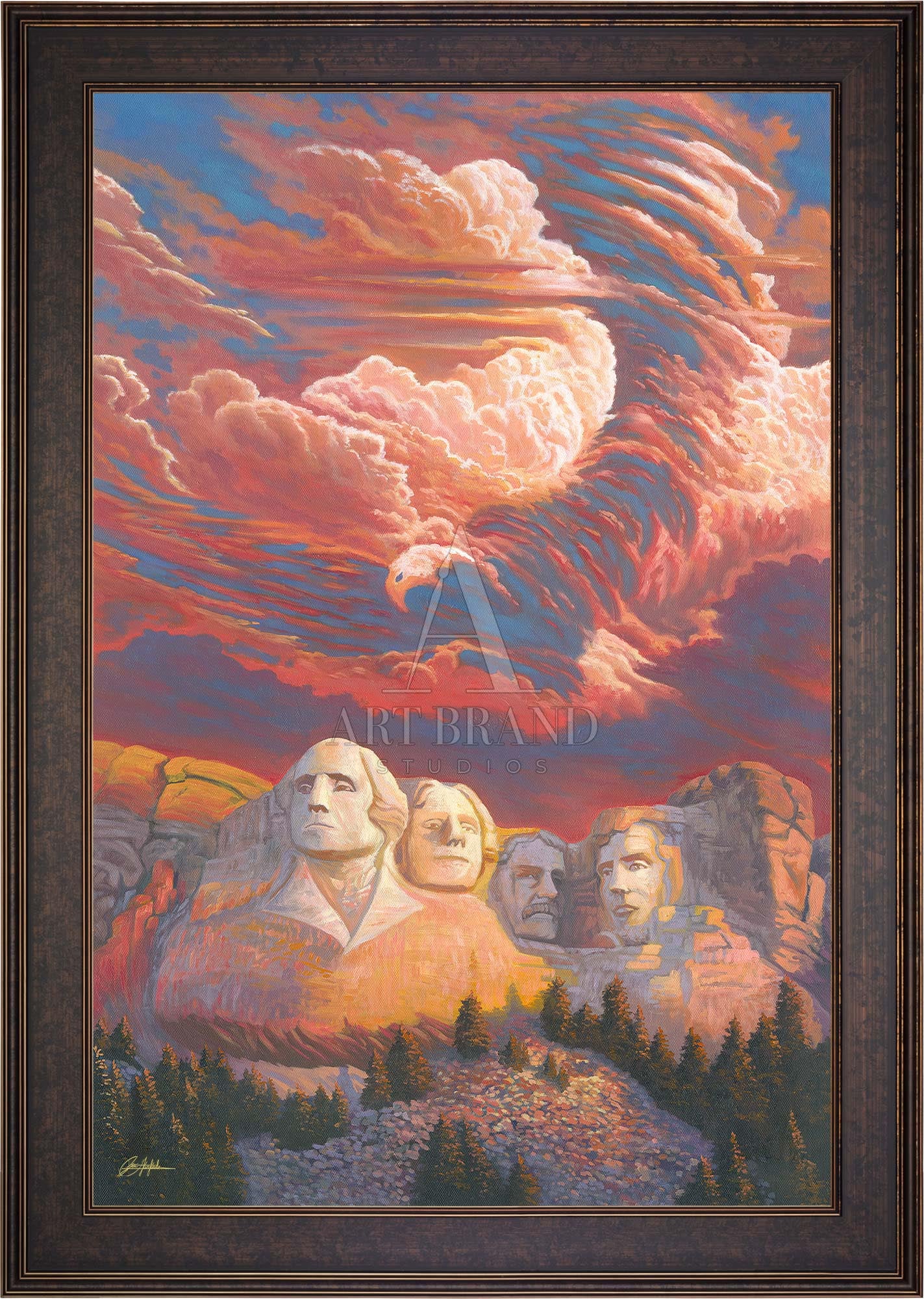 Spirit of Mt. Rushmore - Limited Edition Canvas