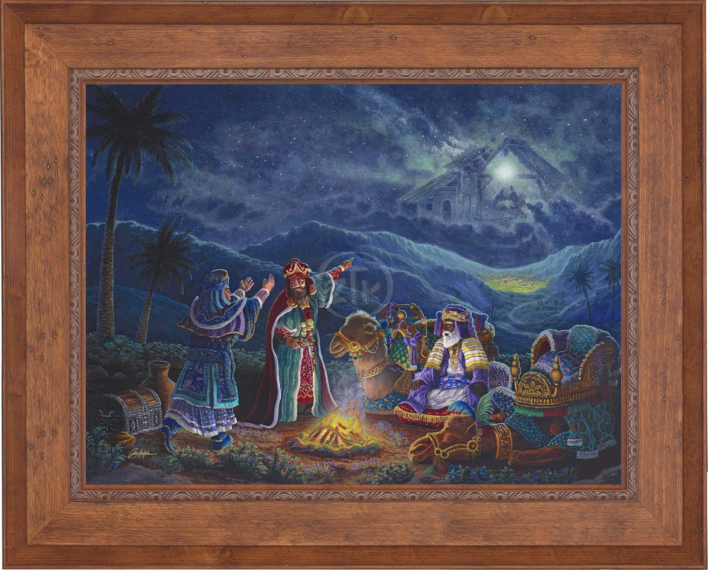 The Three Wisemen - Limited Edition Canvas