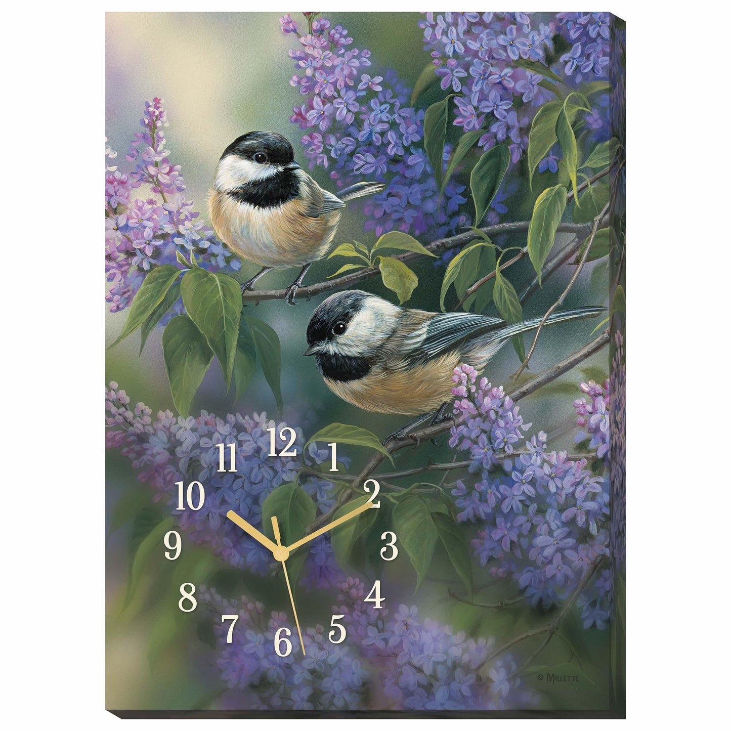 Chickadees & Lilacs