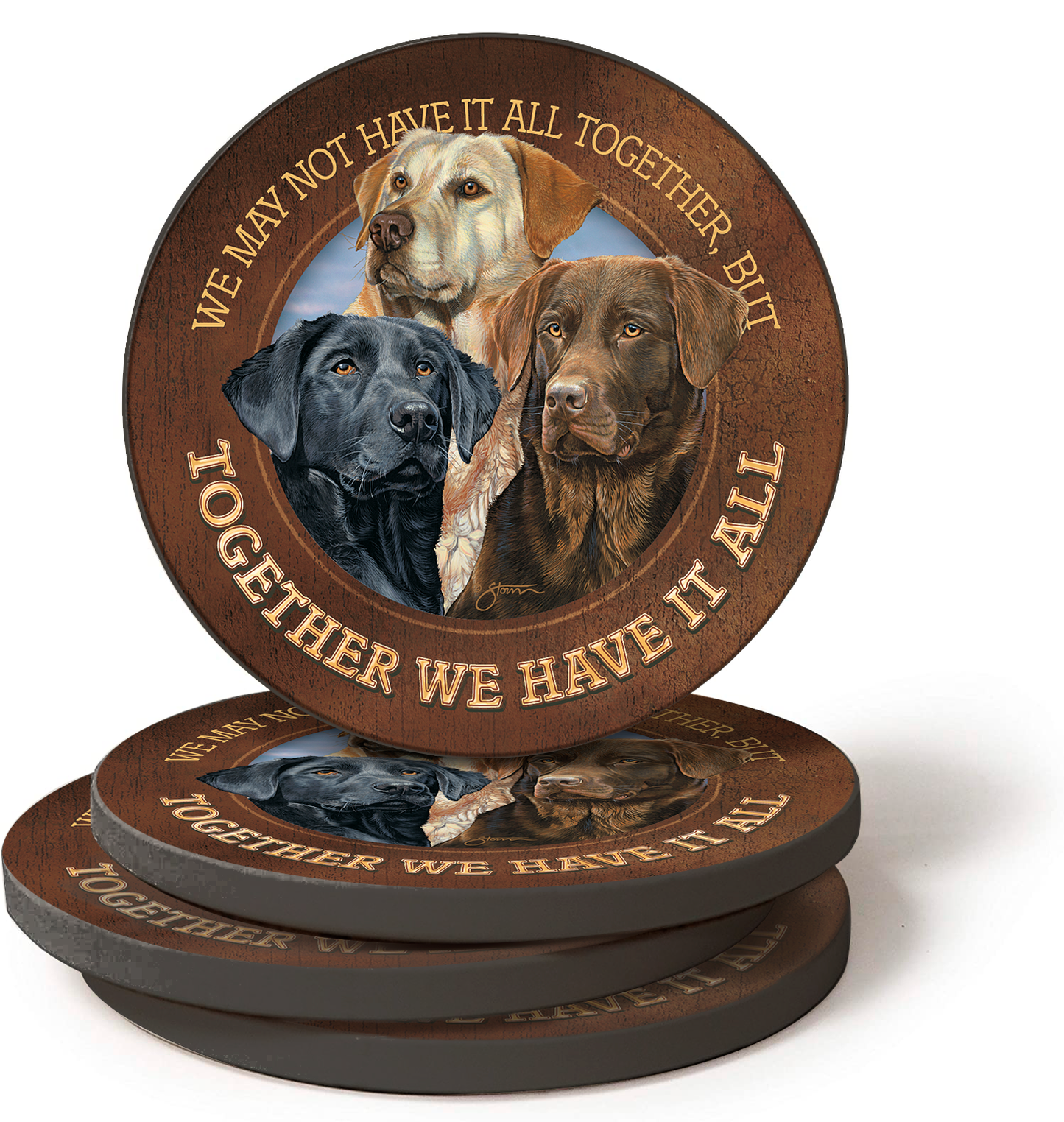 All Together Labs Coasts (Set of 4)