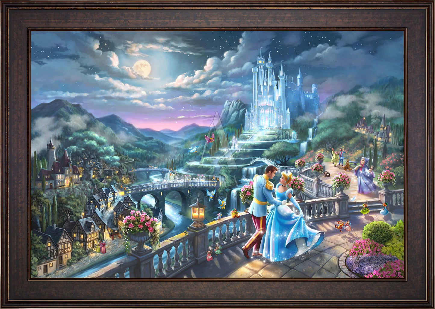 Disney's Cinderella - Midnight Stroll - Limited Edition Canvas