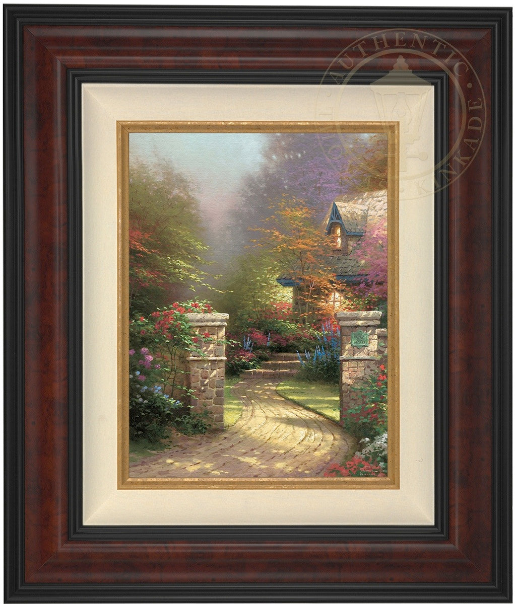 *RARE* Rose Gate Canvas Burl 12" x 16" #160