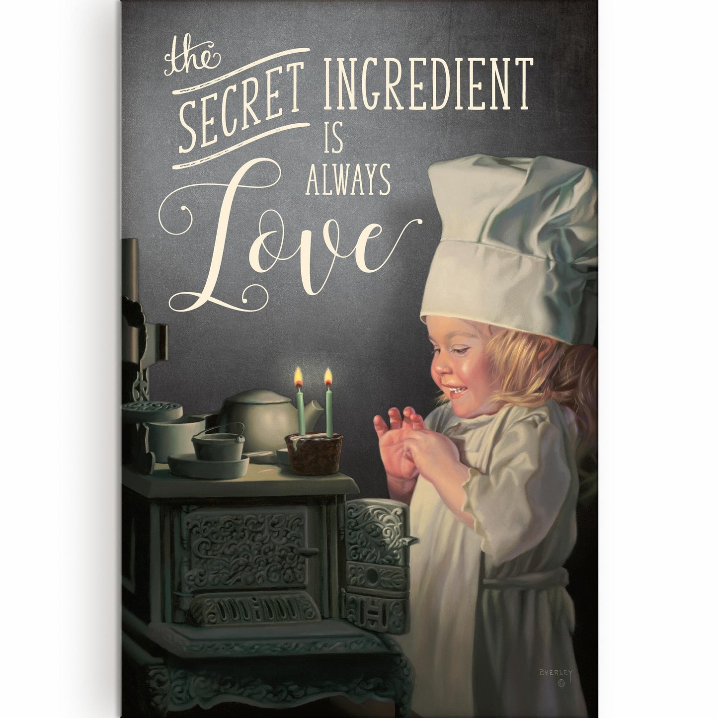 Secret Ingredient is Love - 12" x 18" Wood Sign
