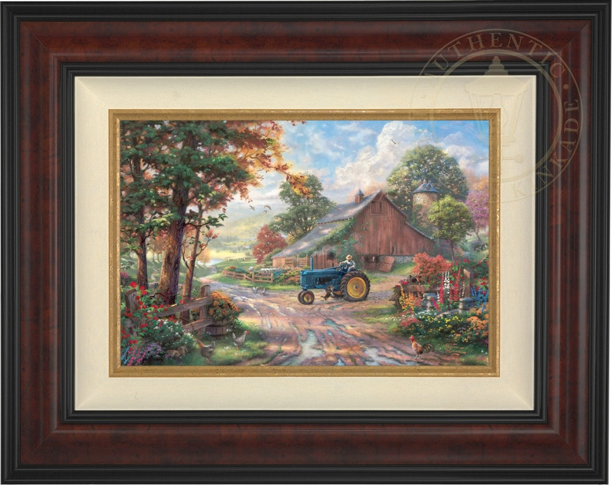 *RARE* Summer's Heritage Canvas Burl 24" x 36" #1
