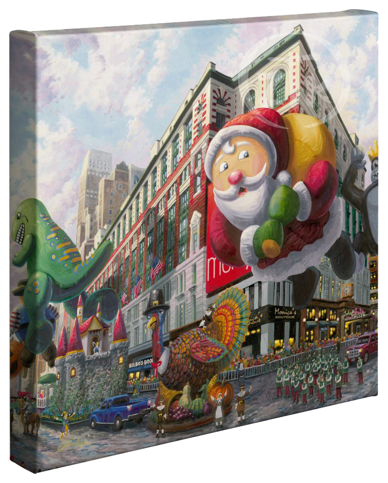 Thanksgiving in New York - 14" x 14" Gallery Wrapped Canvas