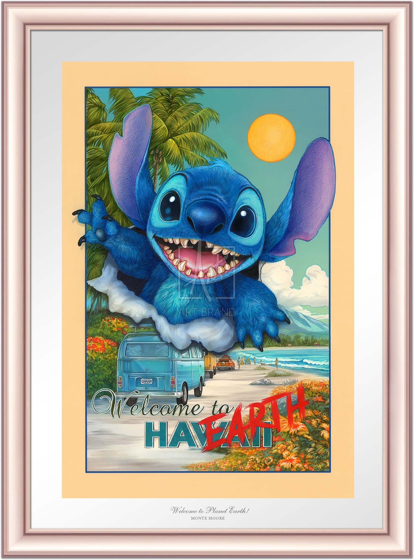 Disney's Stitch - Welcome to Planet Earth - Limited Edition Paper