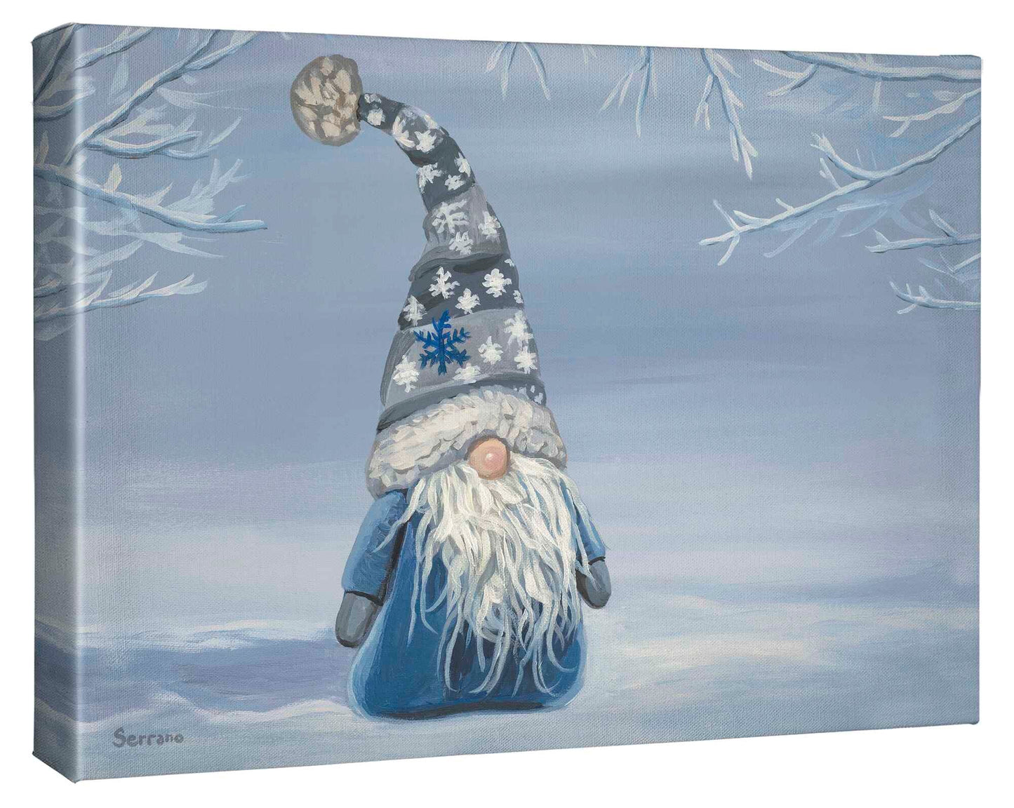 I'll be Gnome for Christmas - Gallery Wrapped Canvas