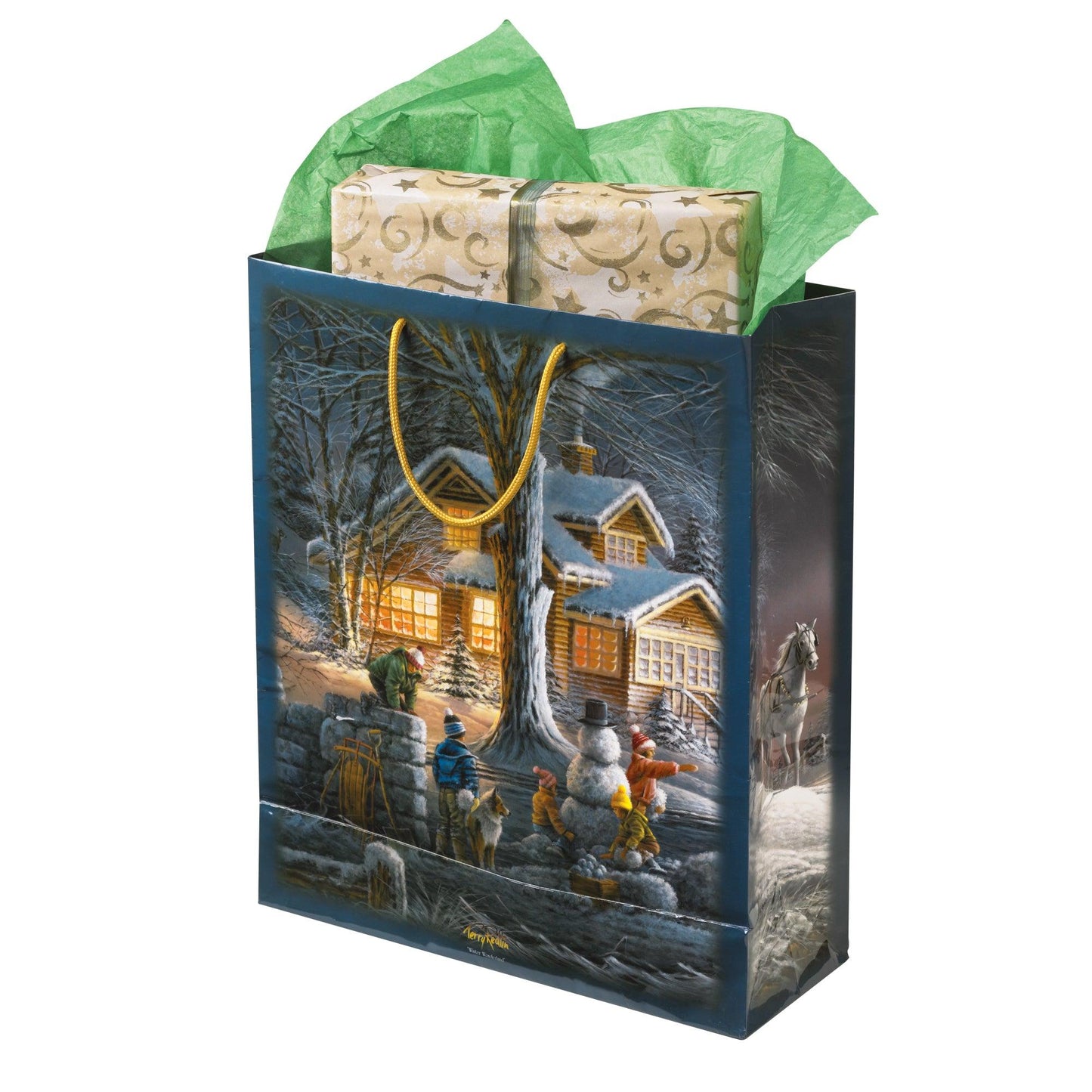 Winter Wonderland Large Gift Bags - Wild Wings