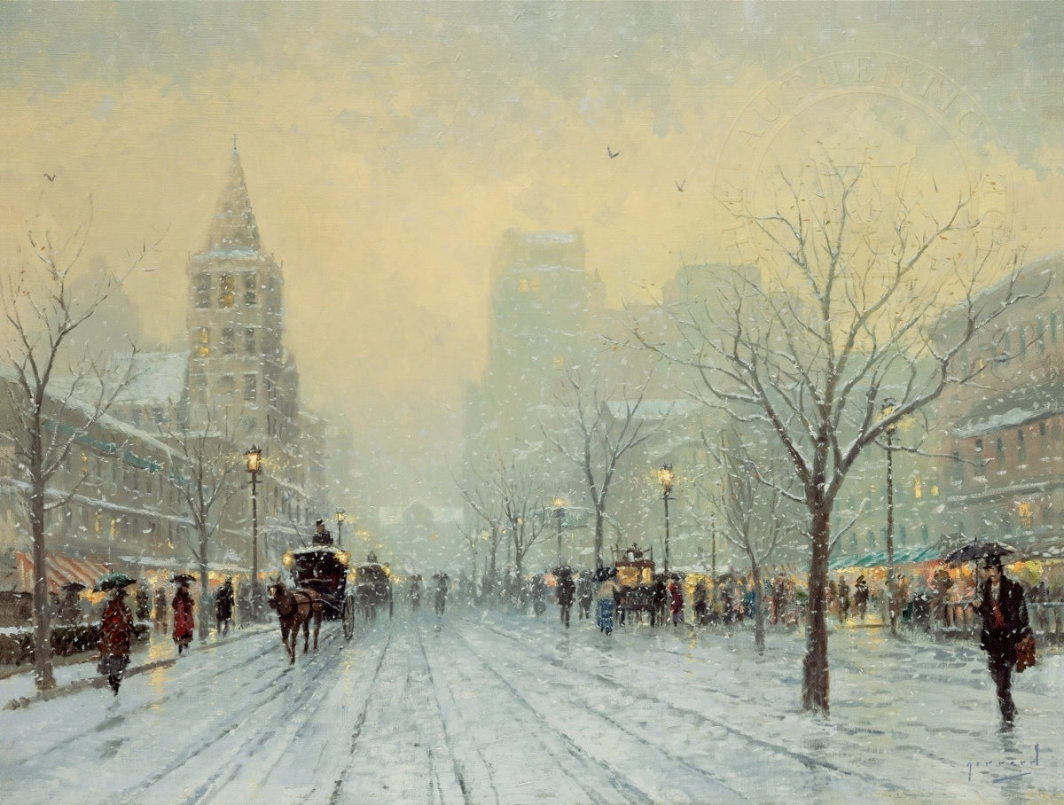 Blue Boulevard - Limited Edition Canvas